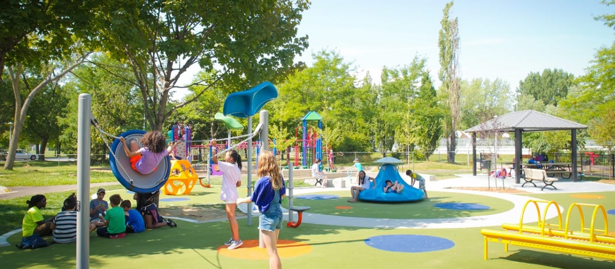 Terrain de jeux pour enfants du parc de la Confédération