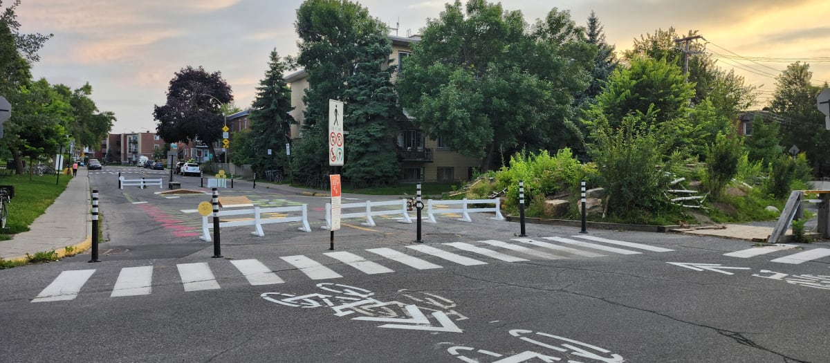 Intersection des rues De Drucourt et Marquette