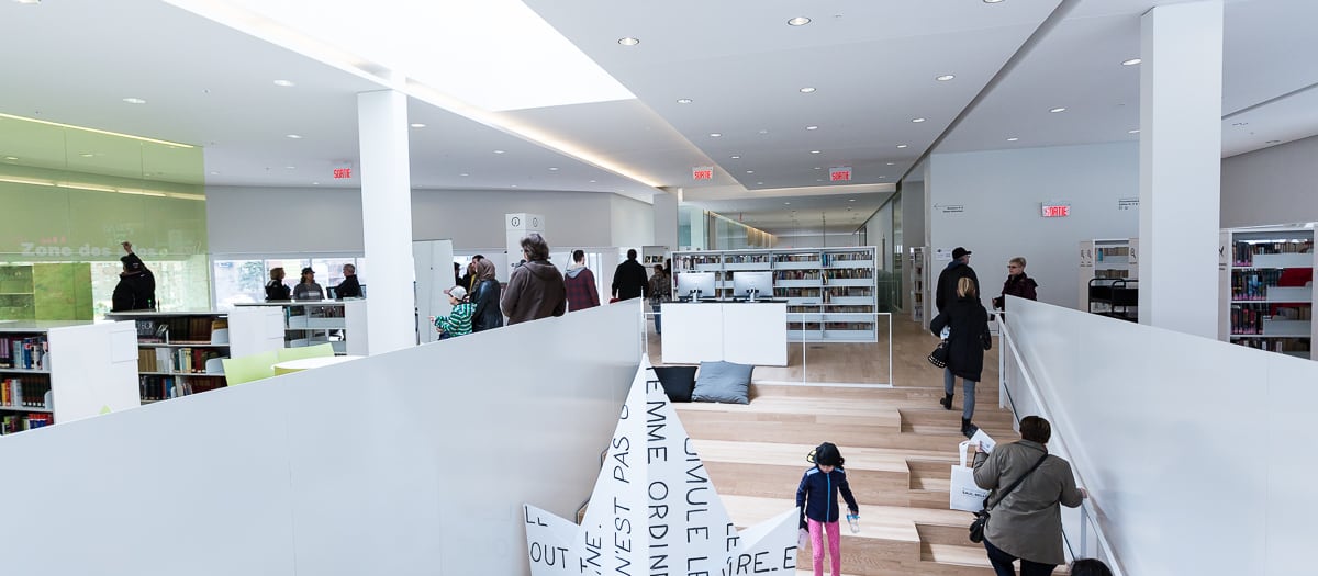 Bibliothèque Saul-Bellow.