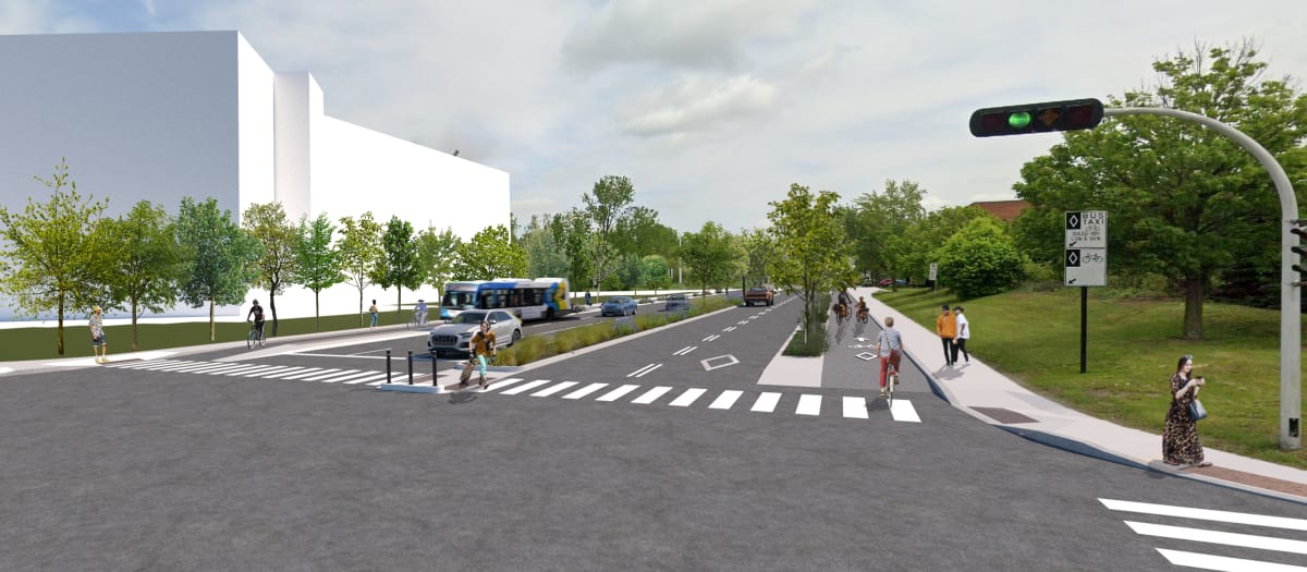 Réaménagement des boulevards Maurice-Duplessis et Albert-Hudon