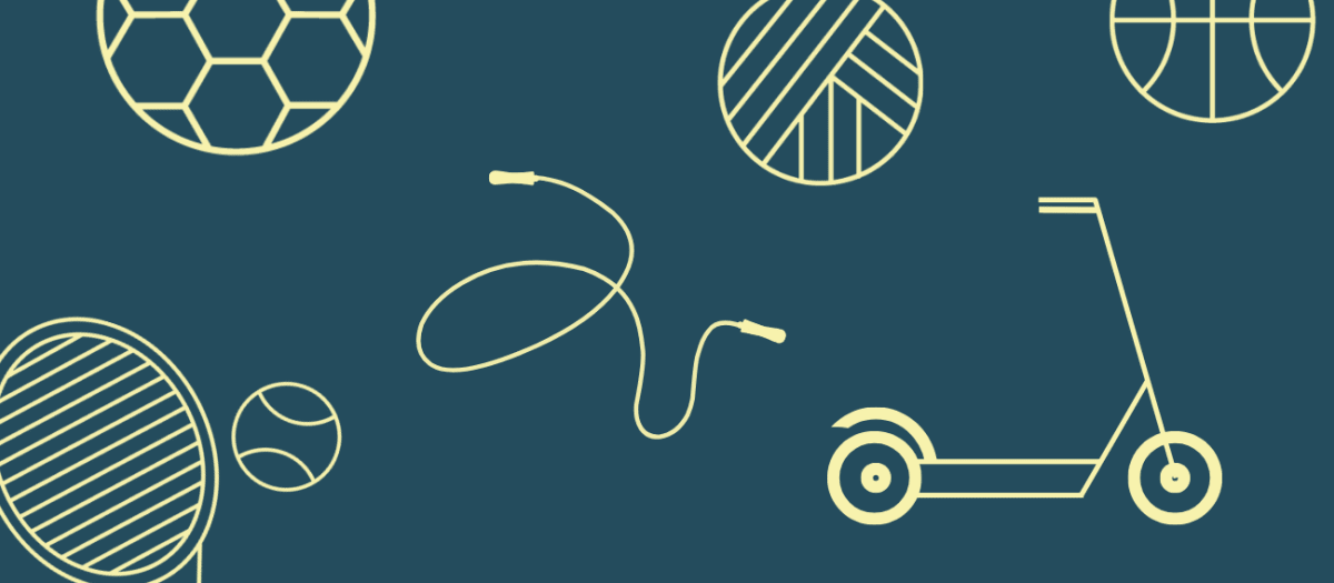 Pictogrammes de sports et de loisirs