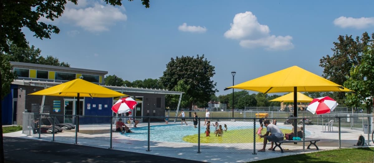 photo de la pataugeoire du parc Saint-Paul-de-la-Croix