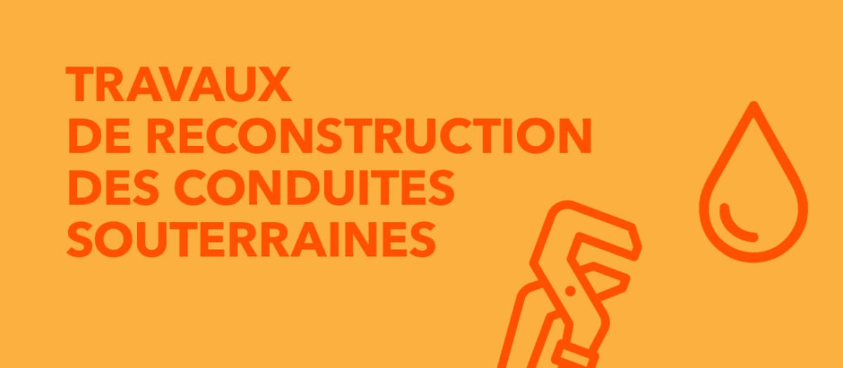 Reconstruction des conduites souterraines du boulevard Alexis-Nihon