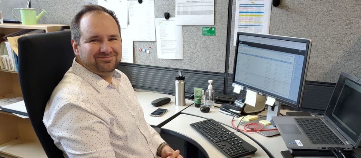 Dominic Déry, technicien en ressources humaines à l'arrondissement du Sud-Ouest