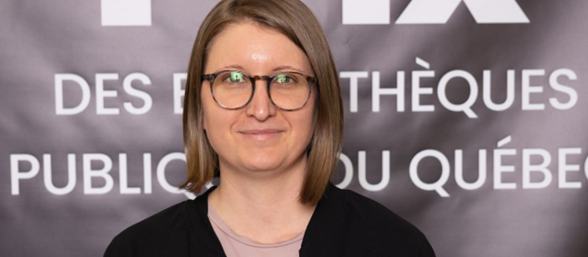 Éliane Béliveau-Cantin, chef de section des bibliothèques