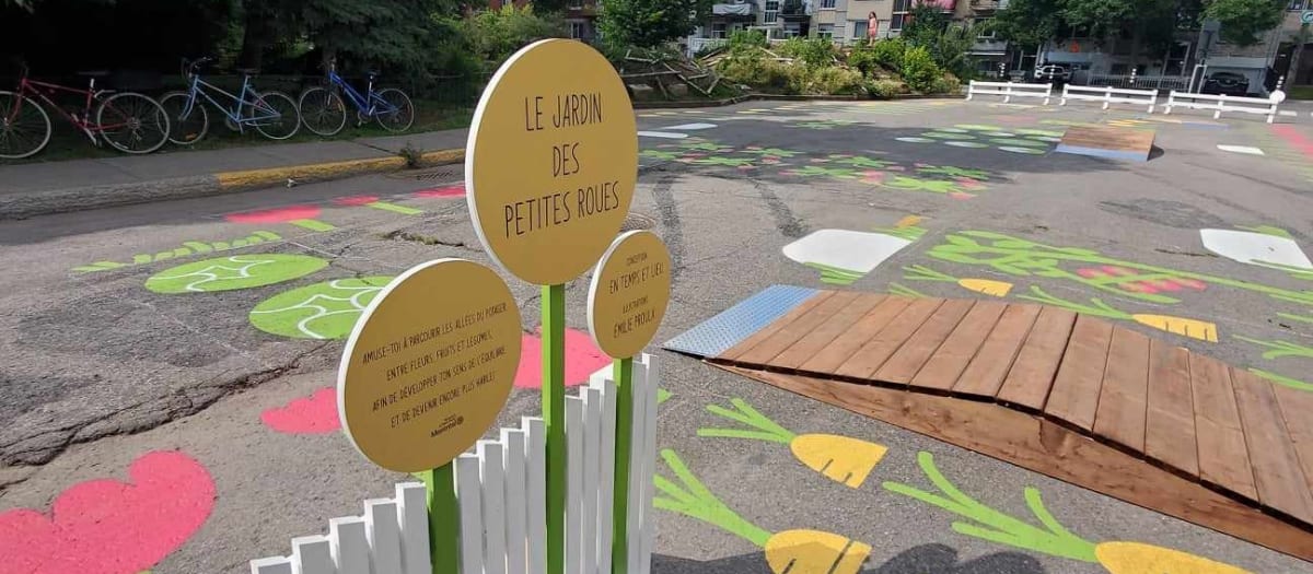 Le Jardin des petites roues de Rosemont–La Petite-Patrie