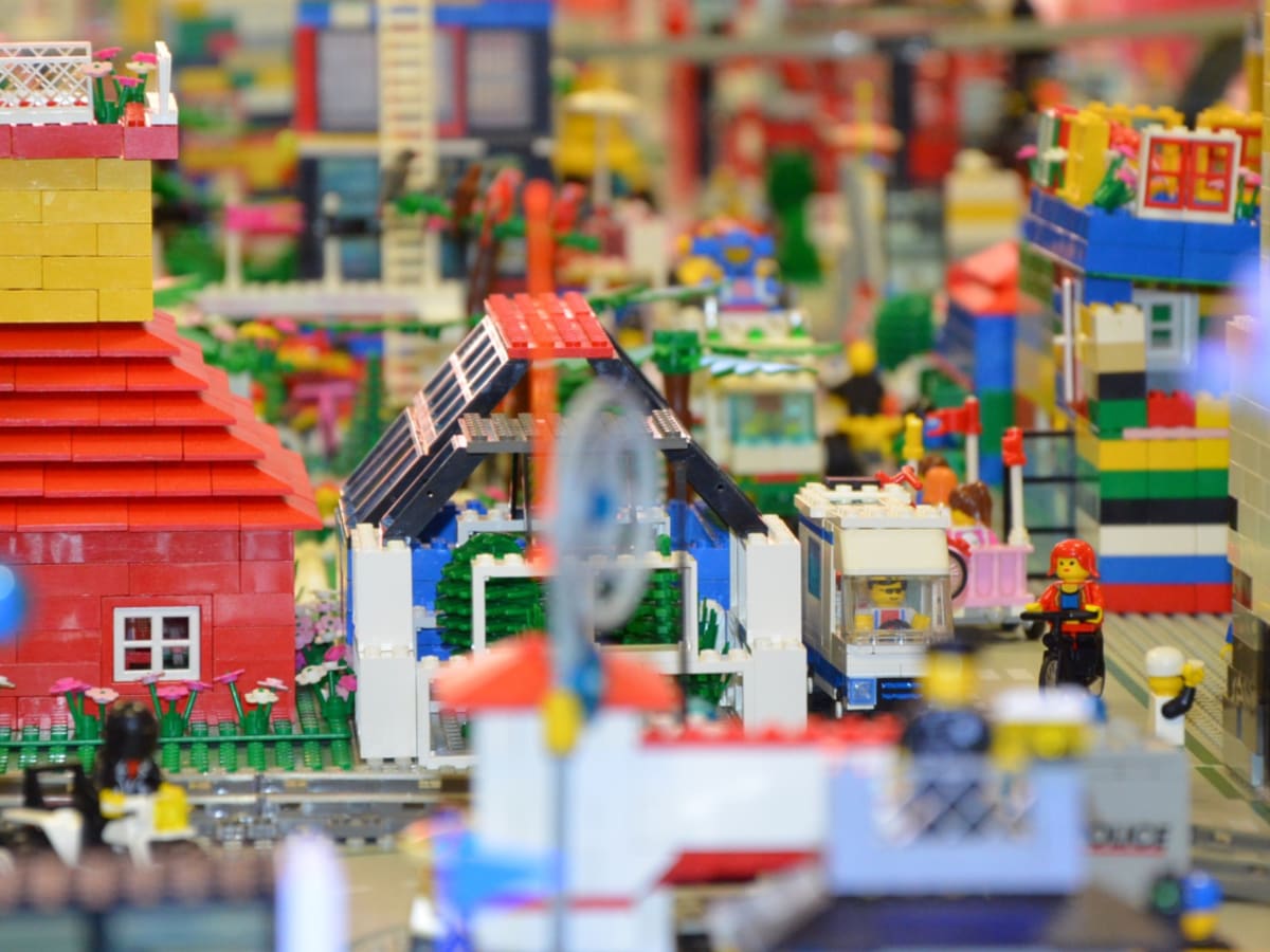 Photo d'une construction en LEGO