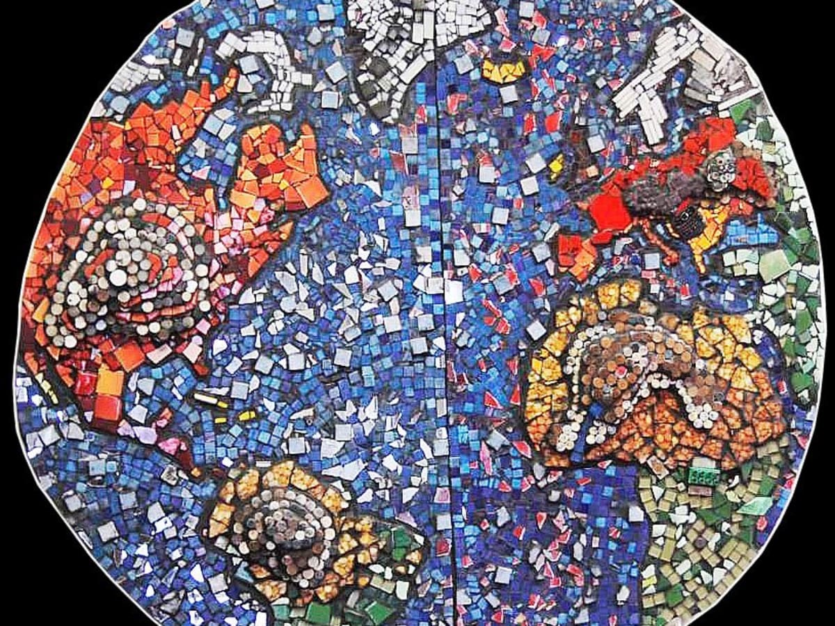 Atelier de mosaïque