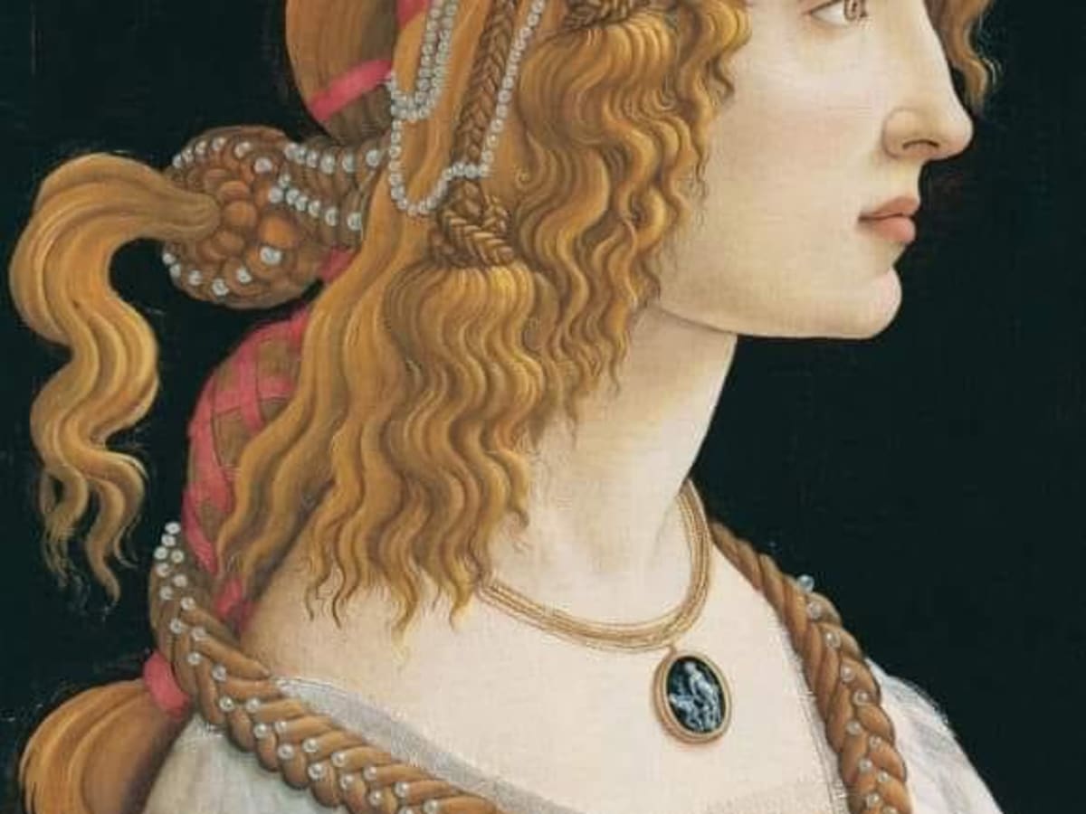 Portrait de femme en peinture