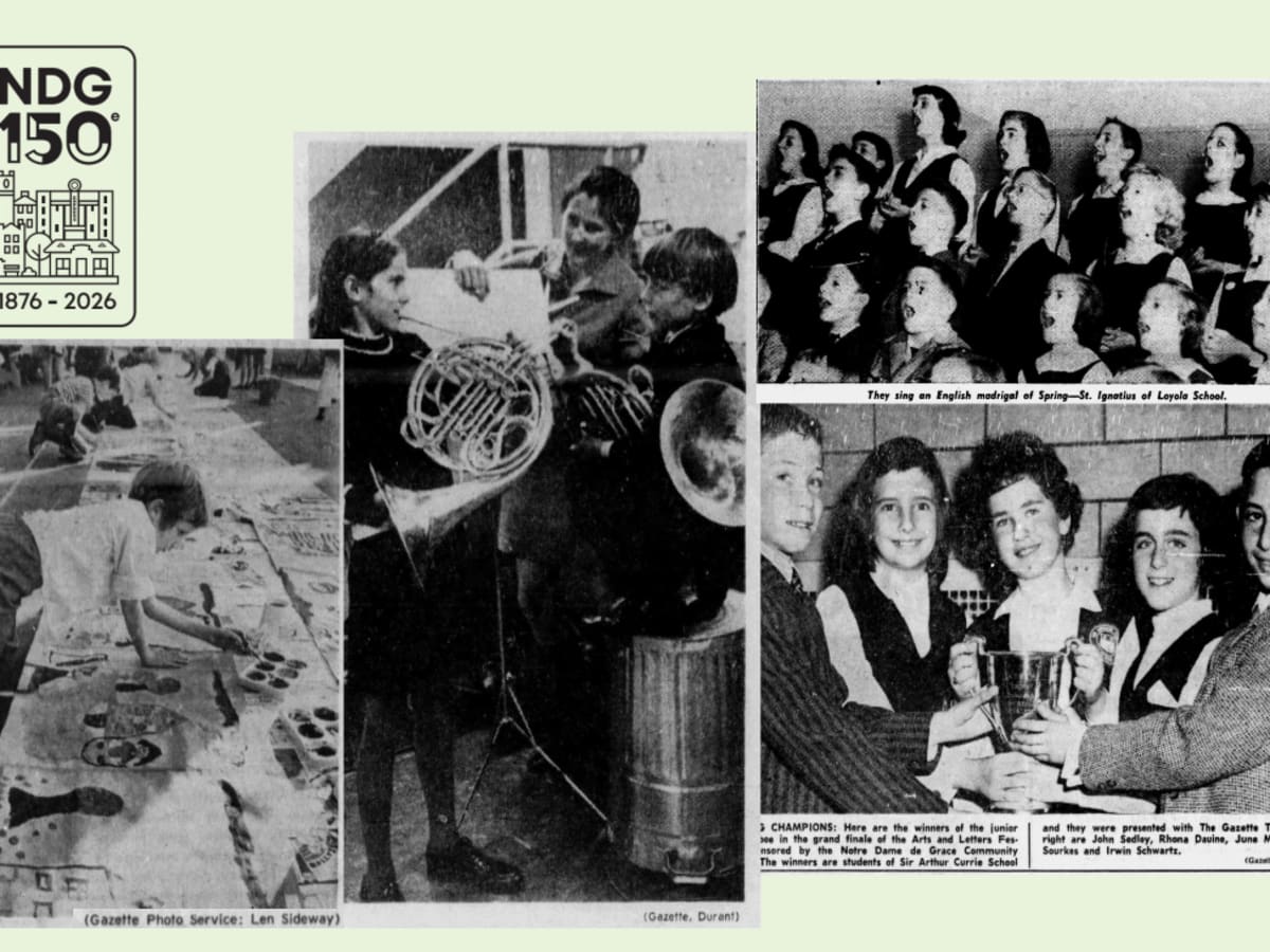 Photos d'archives de familles à NDG