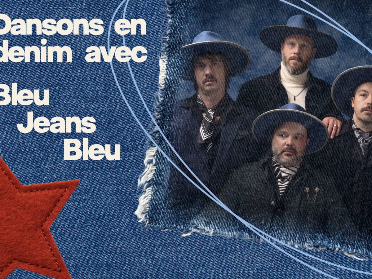 Dansons en denim avec Bleu Jeans Bleu
