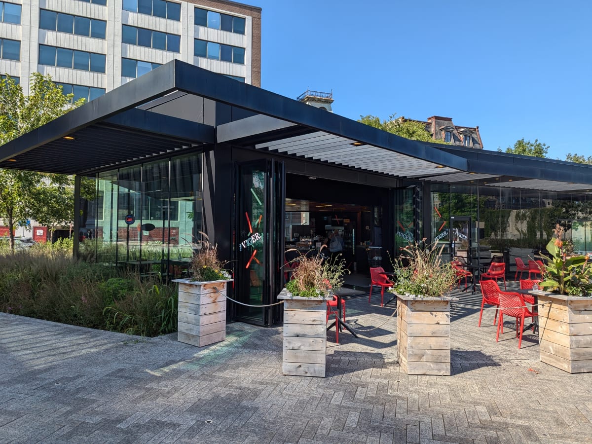 Terrasse du Café Viger