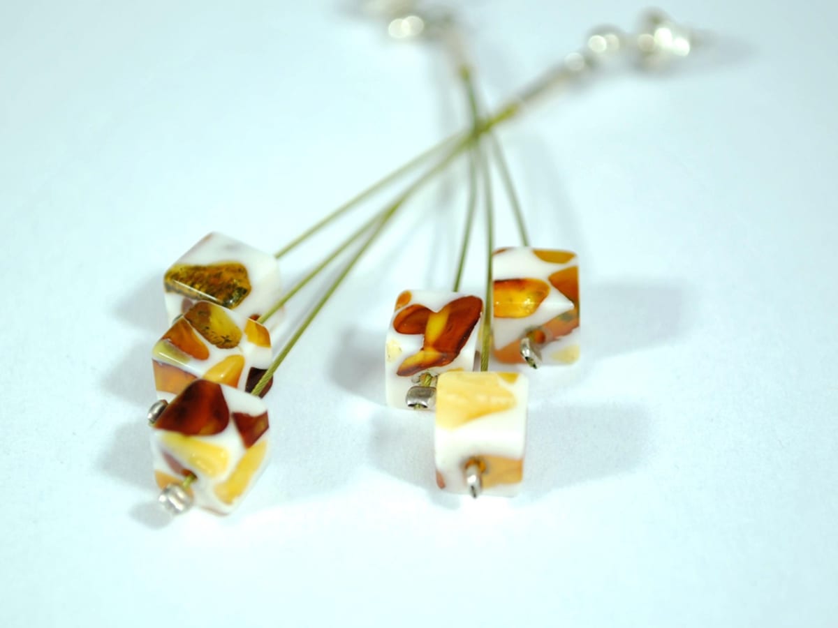 Photo de boucles d'oreilles