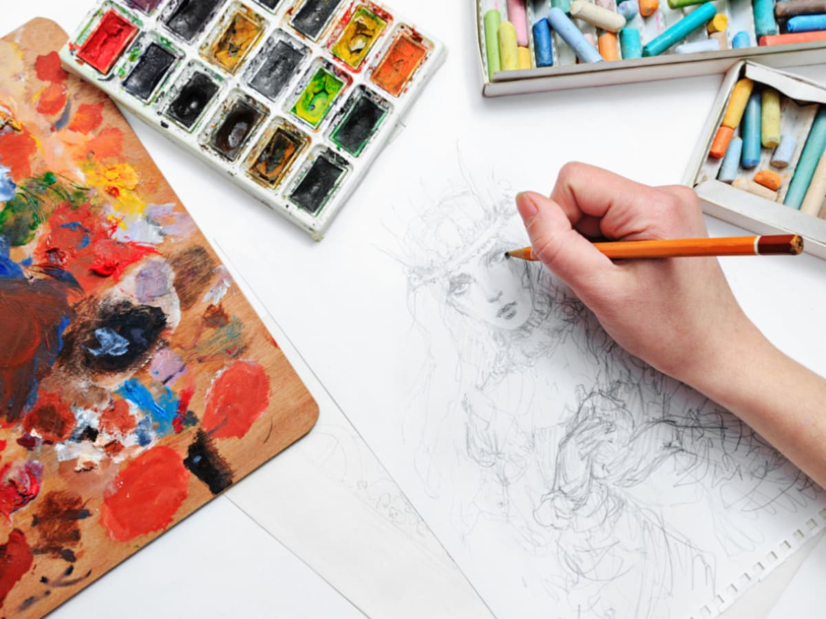 Photo de dessin et de peinture