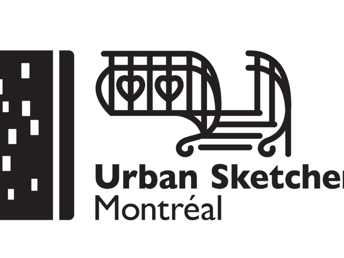 Logo urban sketchers Montréal