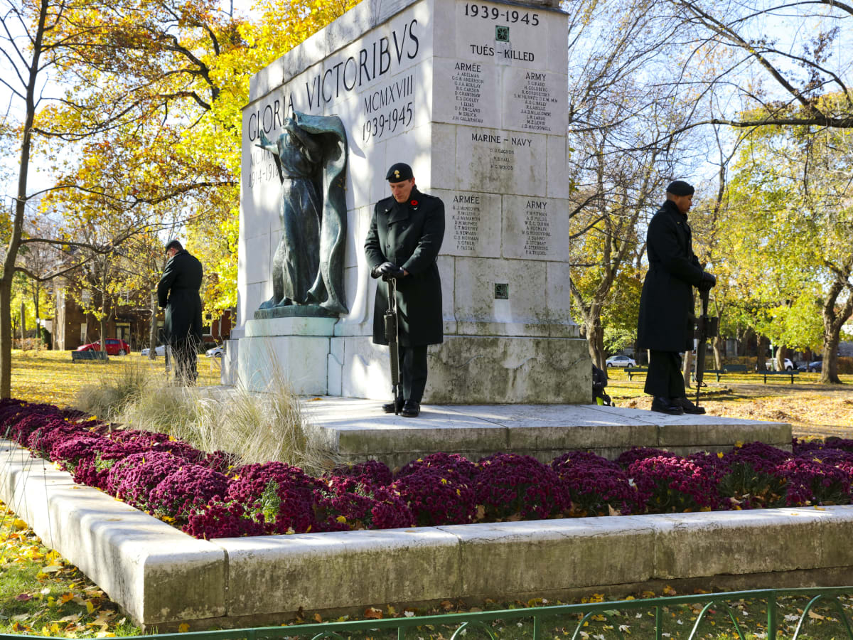 Jour du Souvenir à Outremont
