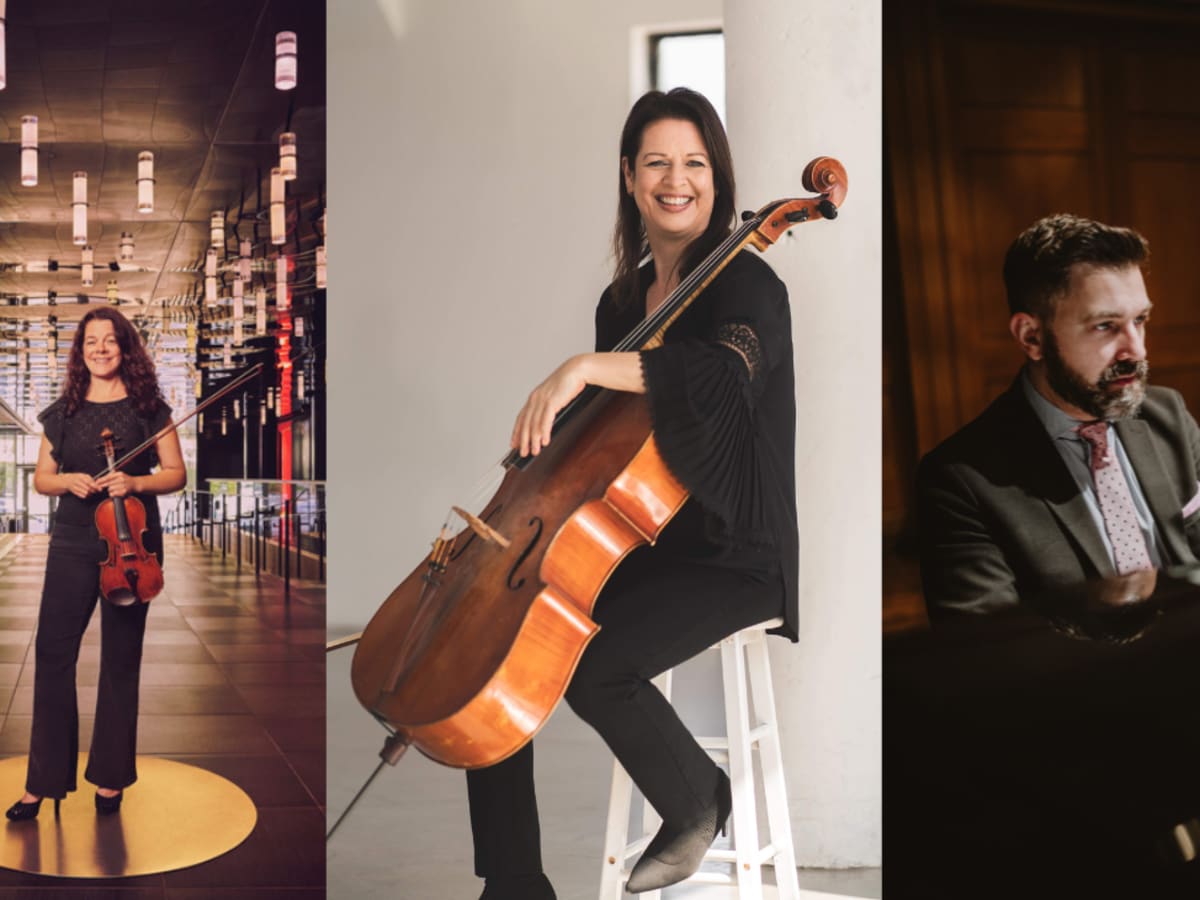 Les musiciens du Trio LeBlanc