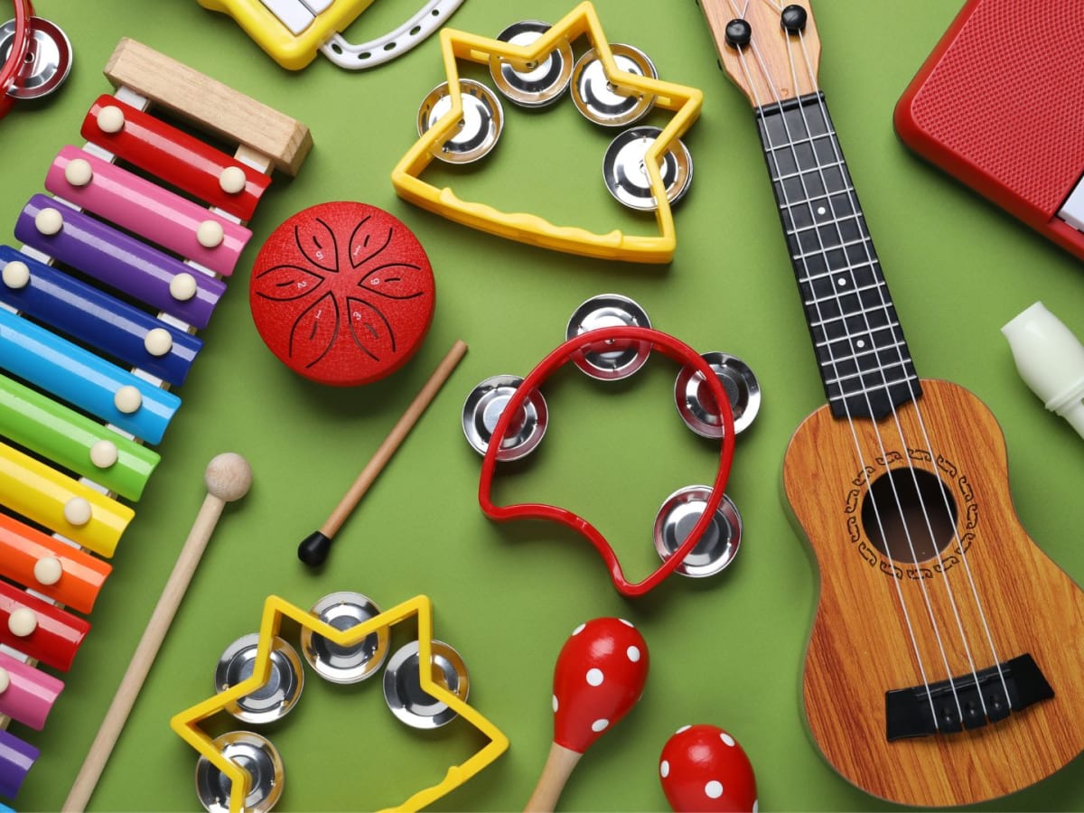 Des instruments de musique