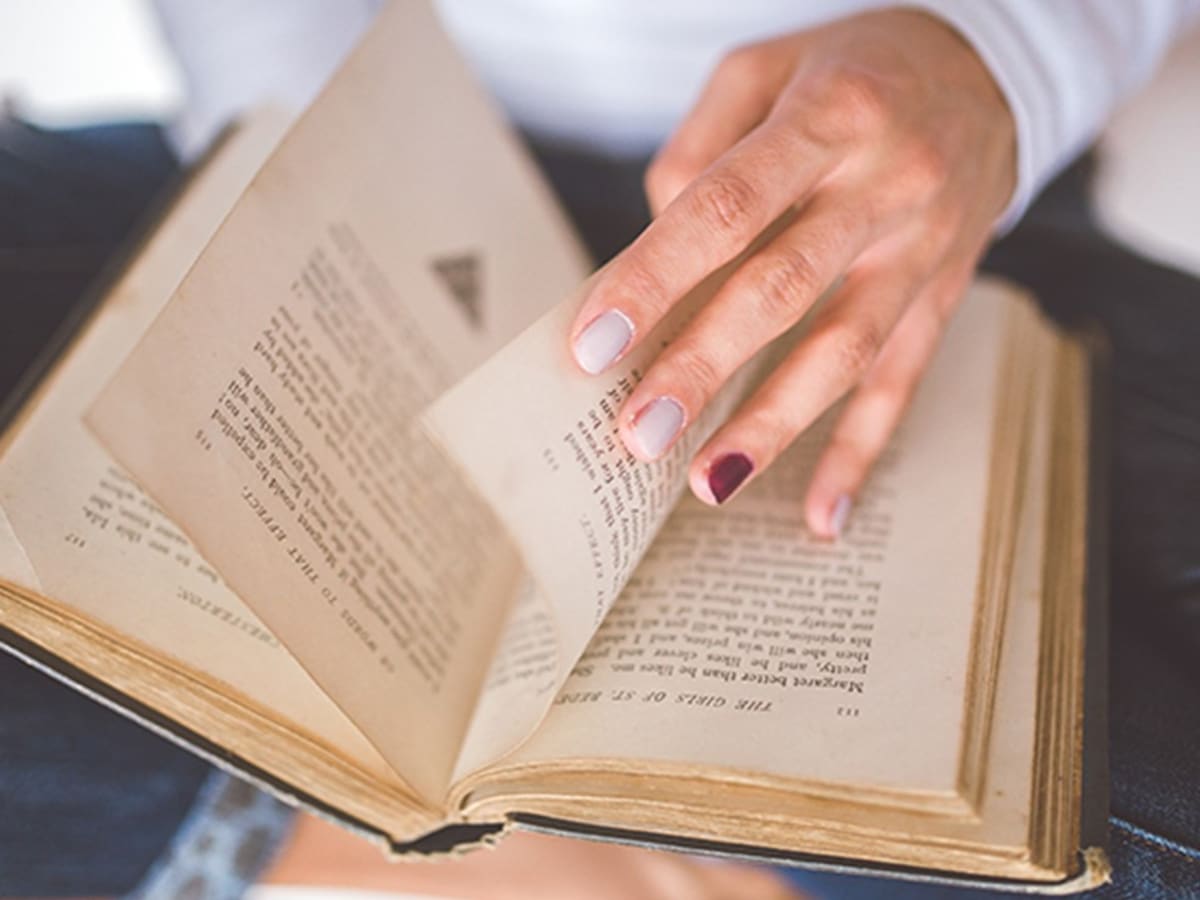 Livre ouvert.