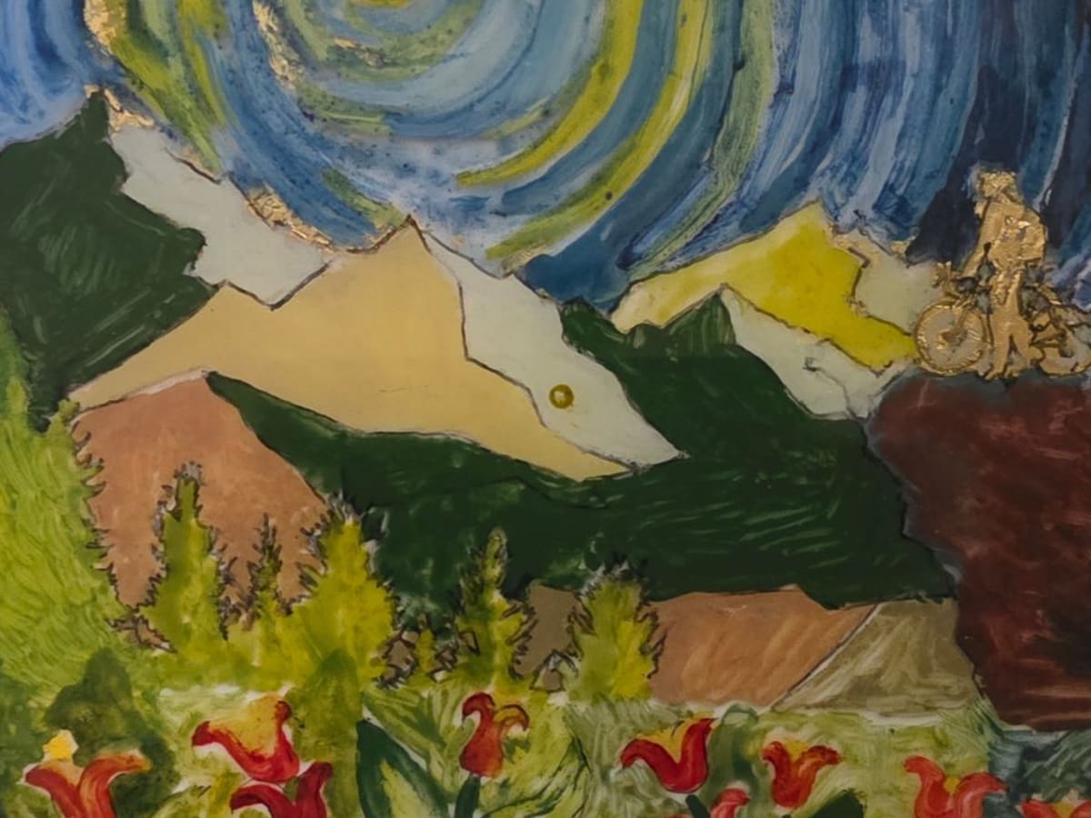 Peinture sur verre