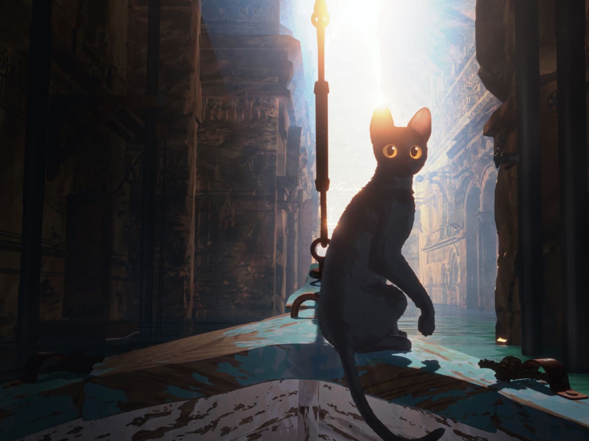 Flow, le chat qui n’avait plus peur de l’eau de Gints Zilbalodis
