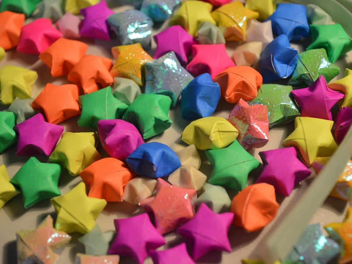 Étoiles en origami