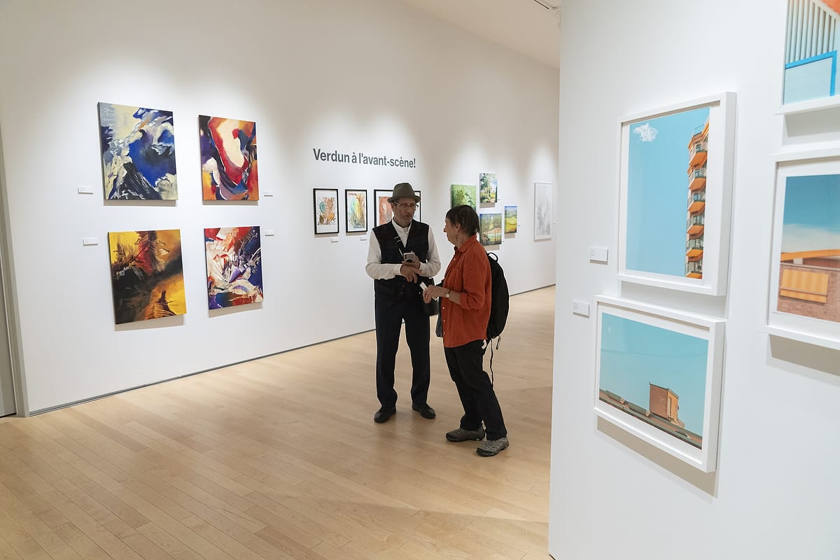 Exposition de photographies dans le cadre de Verdun à l'avant-scène 2024