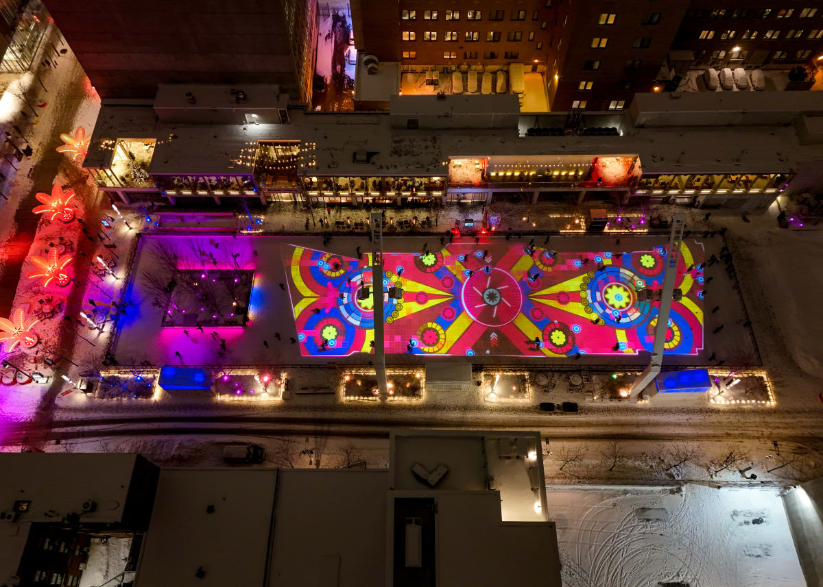 Esplanade Tranquille - Le coffre à jouets degivré