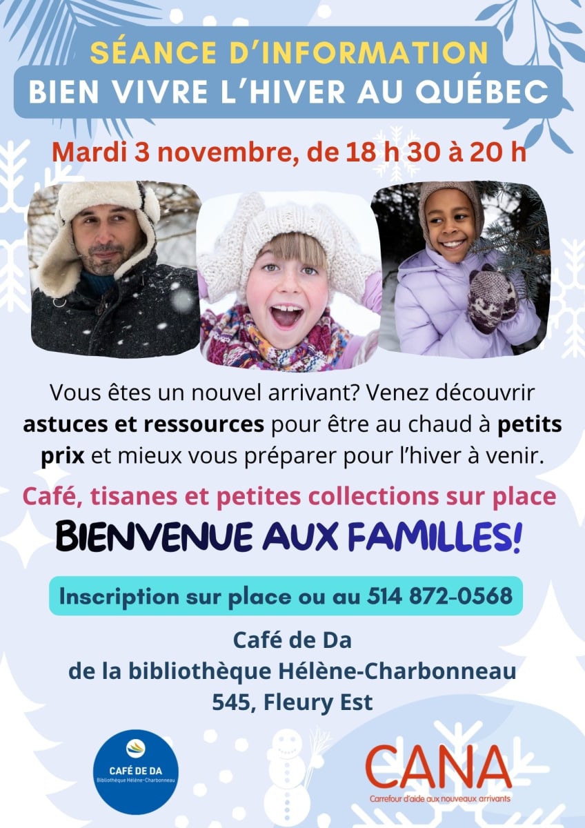 Affiche_bien vivre l'hiver au QUÉBEC