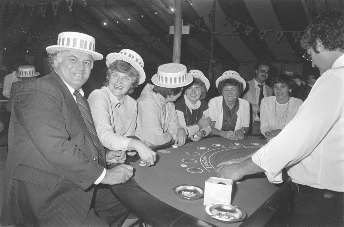 29. Soirée casino dans le cadre du festival des pluies - Années 70