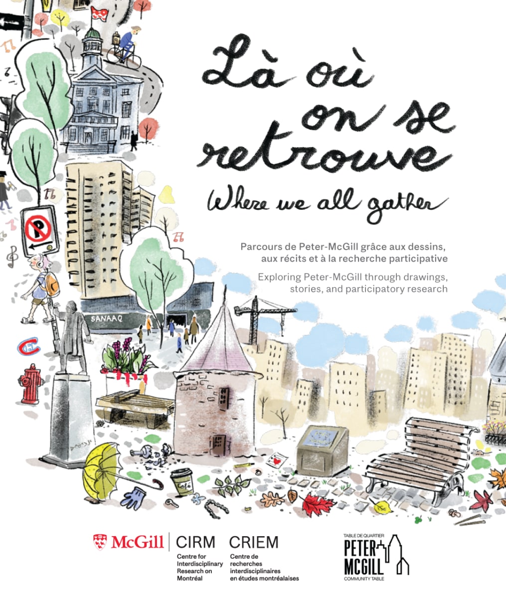 invitation à La ou on se retrouve © Table de Quartier Peter McGill