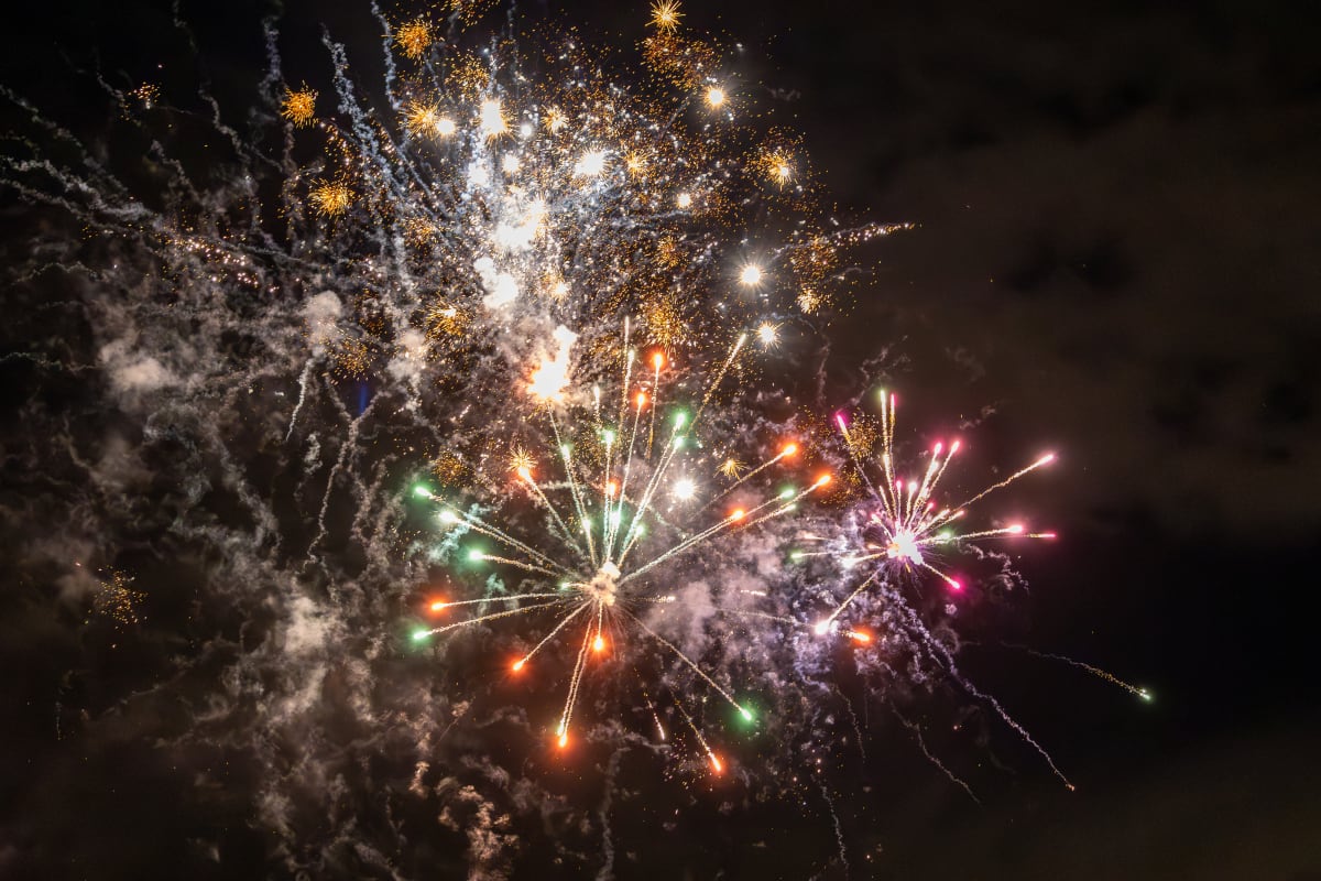 feu d'artifice