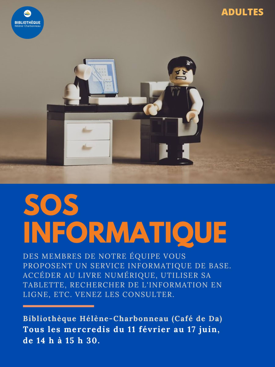 SOS informatique biblio hélene charbonneau