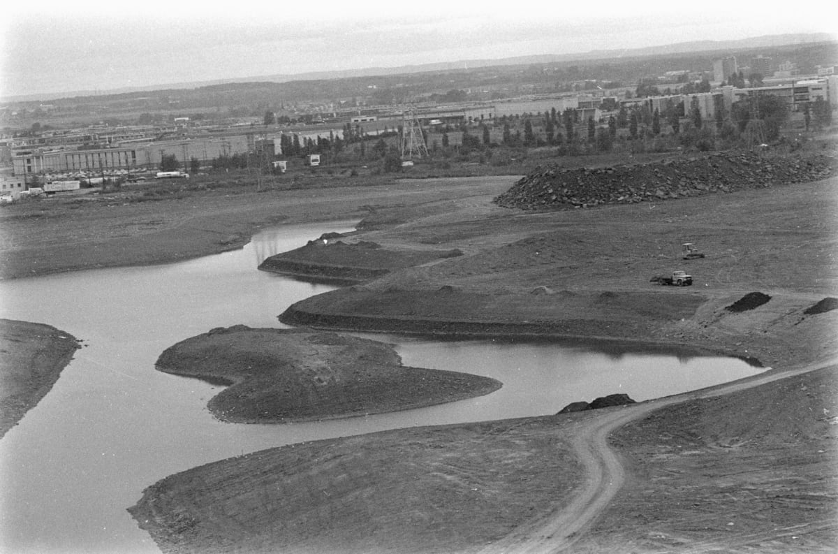 24. Le ruisseau De Montigny avant le développement d’Anjou-sur-le-Lac - Années 70