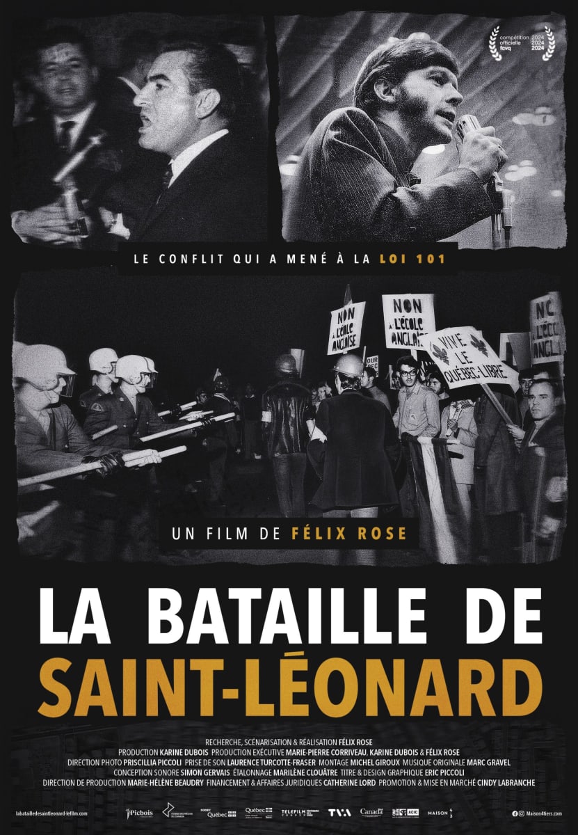 La bataille de St-Léonard