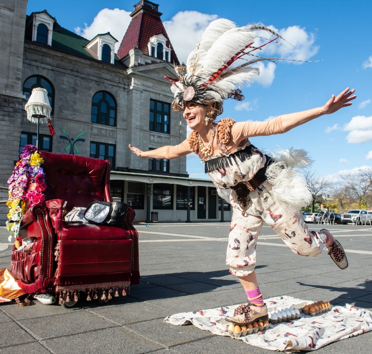 Artiste de cirque.