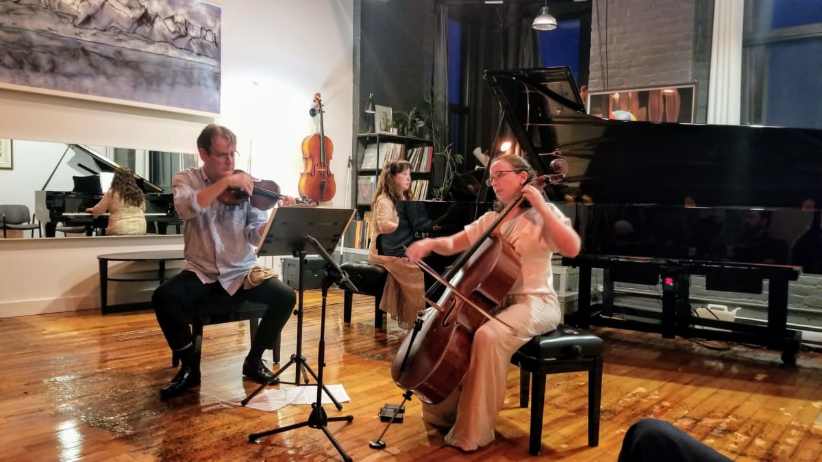 Spectacle Du silence à la flamme - Trio Coriolis Centre Sanaaq 2026