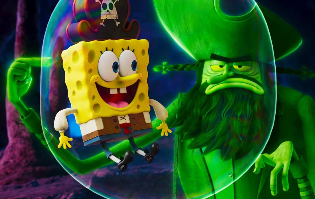 Bob l'Éponge et un pirate