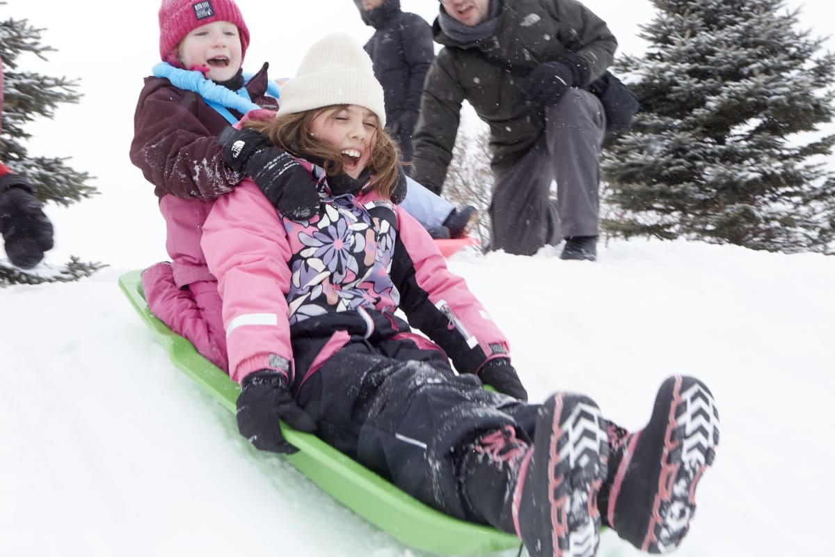 L'hiver en fête à Anjou 2026 - Glissade