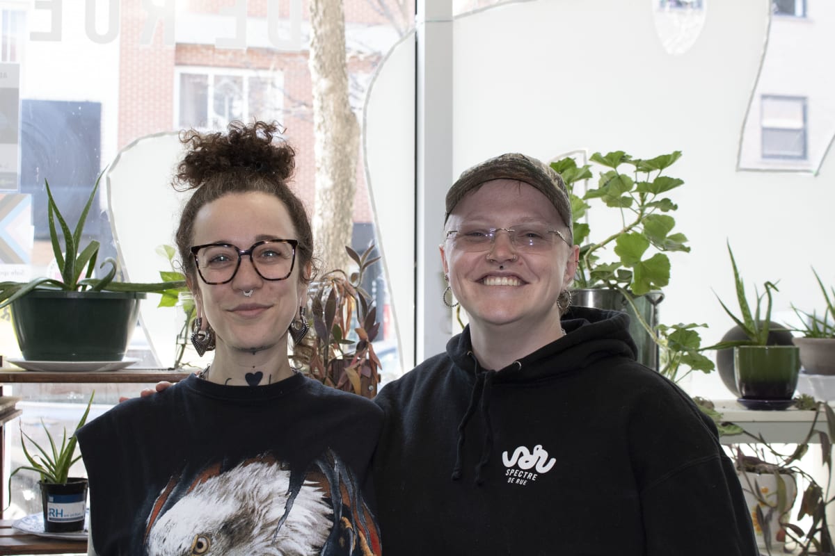 Emilie Roberge et Gabe Morehouse-Anderson de Spectre de rue