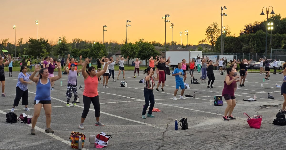 Zumba en plein air
