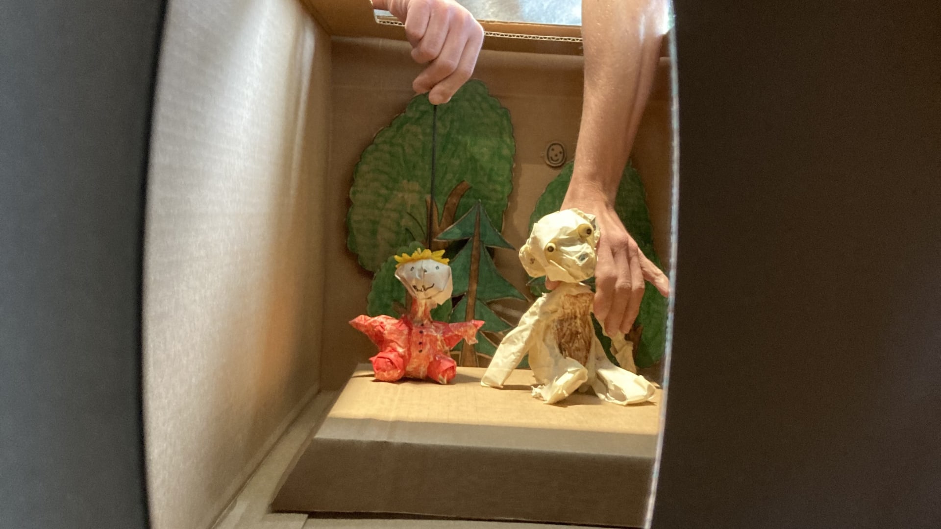 Puppets in the Cabins