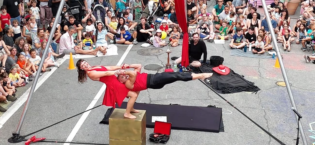 Fête de Quartier avec Battements de Cirque