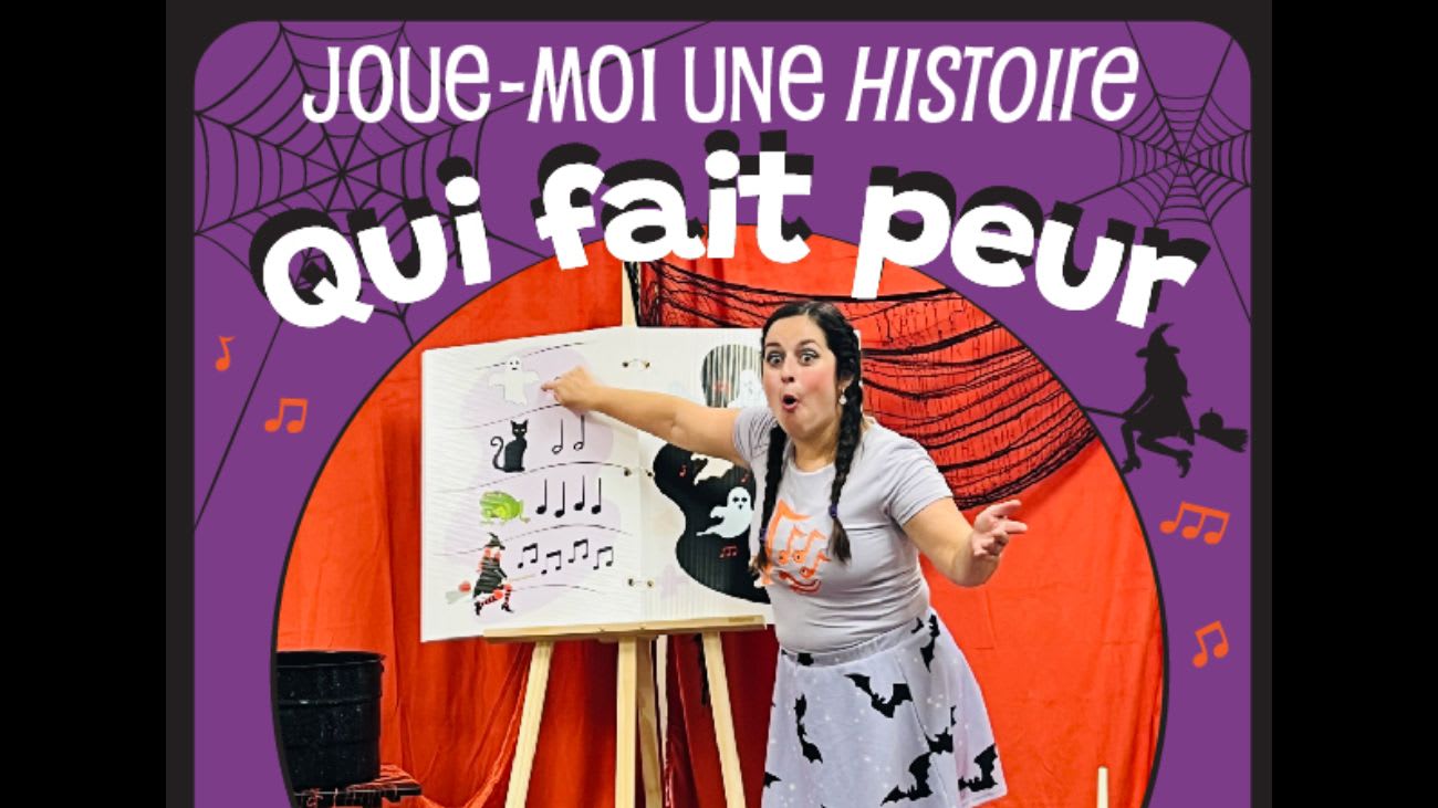 Spectacle Joue-moi une histoire qui fait peur : spécial Halloween (3-8 ans)