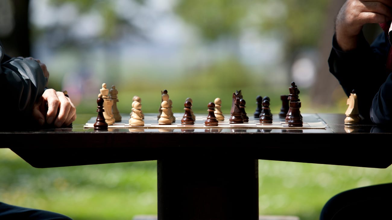Atelier d’échecs au parc