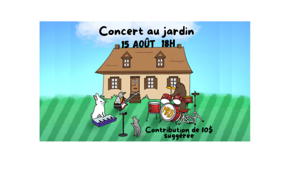 Concert au jardin