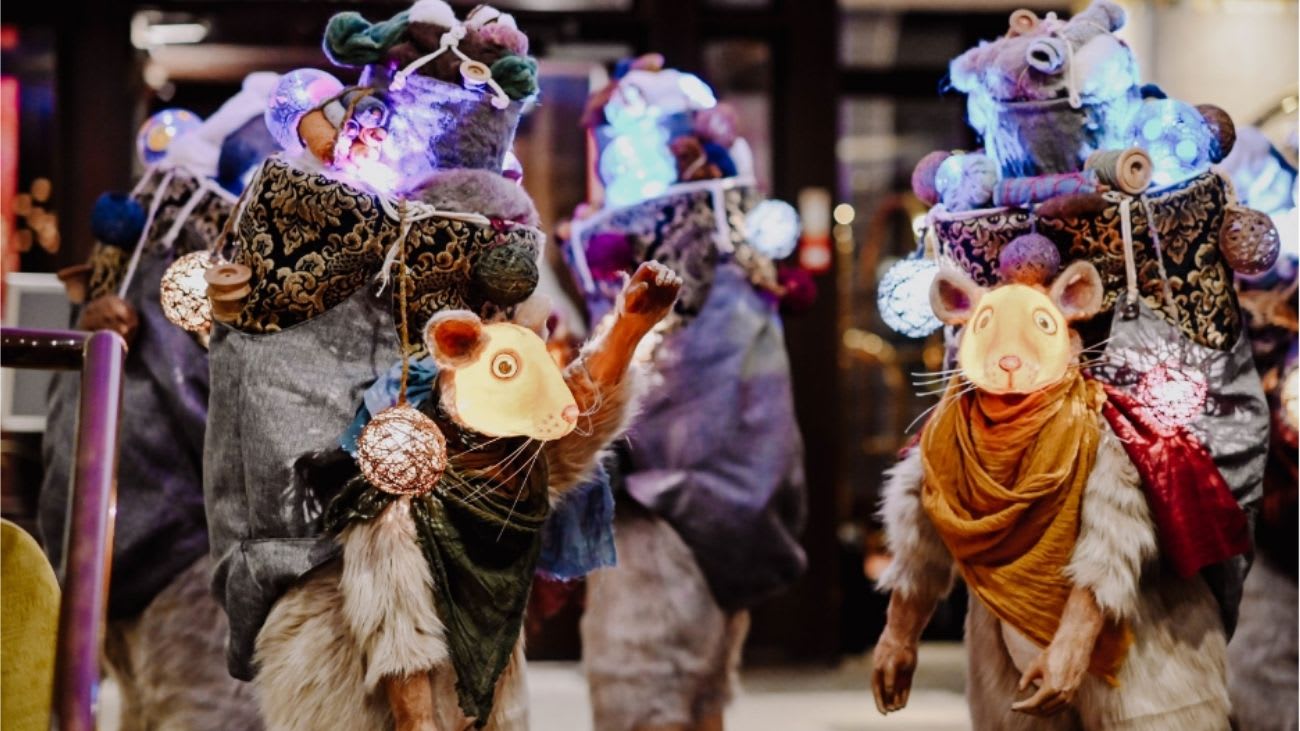 Les Soupis - déambulatoire de marionnettes habitées, par Imagicario