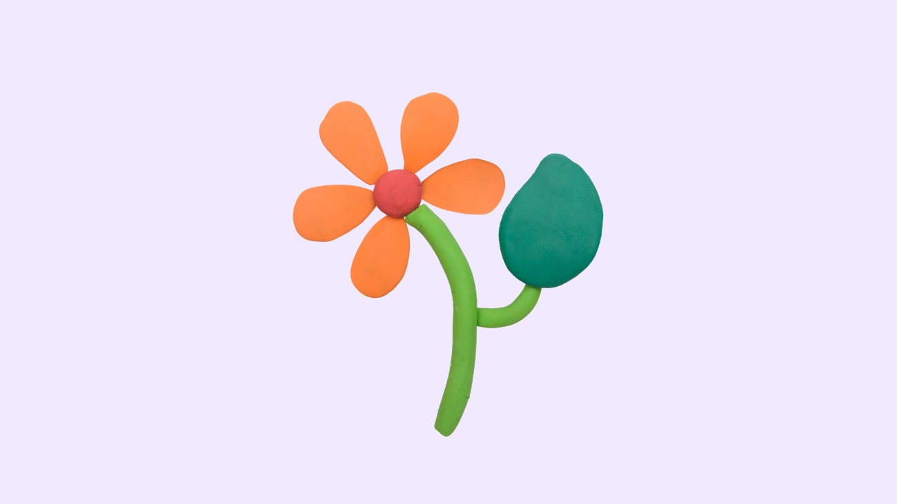 Création de bouquets en pâte polymère (9-16 ans)