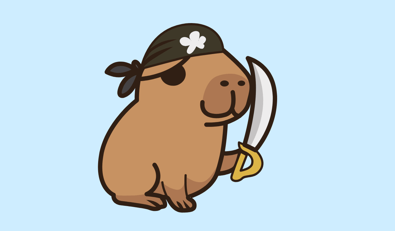 La chasse au trésor du Capitaine Capybara (5 ans et plus)