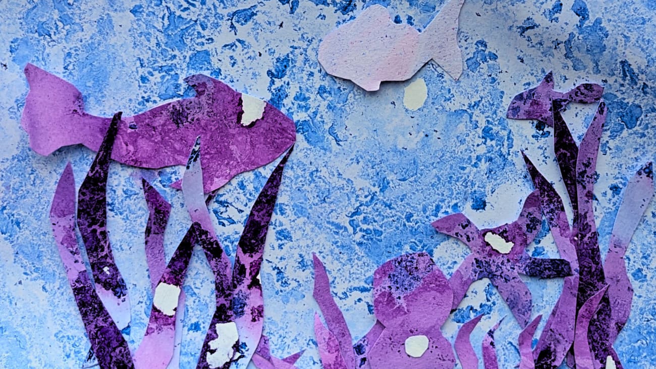 Créatures aquatique avec la Cricut - Atelier